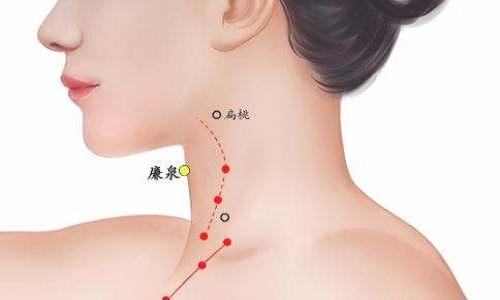 廉泉准确位置图和作用 廉泉准确位置图和作用的准确位置图片