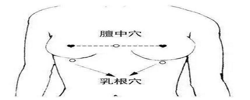 乳根的准确位置视频（乳根的准确位置图和作用按摩方法）