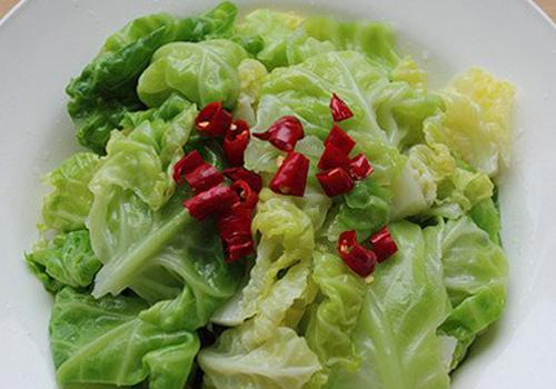 稻米油凉拌卷心菜