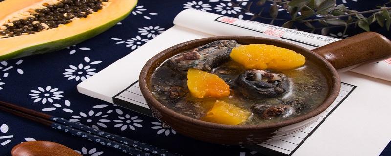 木瓜煲猪骨汤适宜搭配什么 木瓜煲猪骨汤适宜搭配什么菜