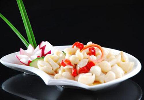 凉拌白玉菇