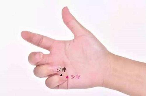 少府准确位置图和作用（少府准确位置图和作用 按摩时间）