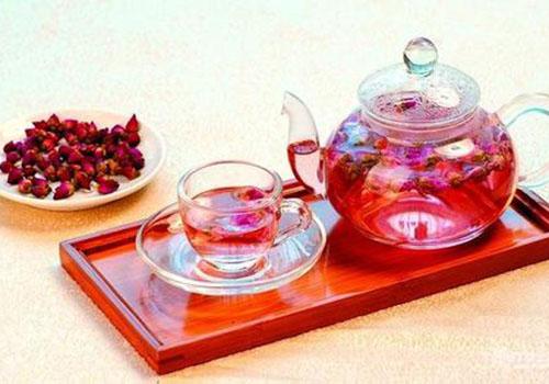 三七花菊花玫瑰花茶