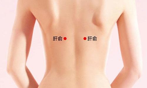 肝俞的准确位置图作用 肝俞的准确位置图作用的准确位置图片