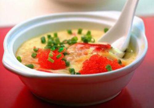 北极贝鱼籽蒸蛋羹