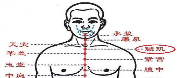 璇玑在身体上的部位（人体璇玑在哪个部位）