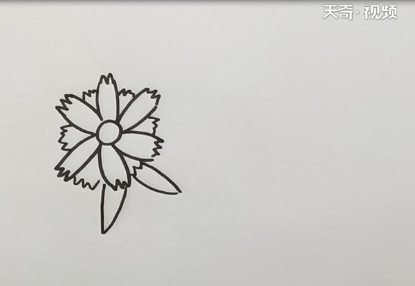 花卉简笔画