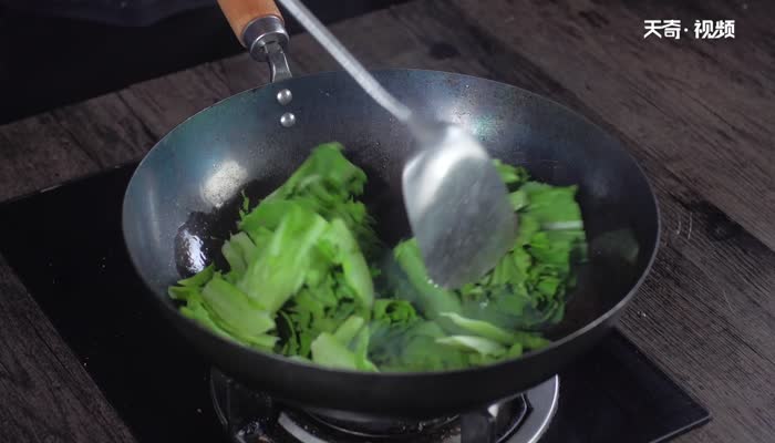 虾酱炒油麦的做法 虾酱炒油麦菜怎么做