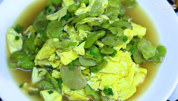 蚕豆米炒鸡蛋的做法 蚕豆米炒鸡蛋怎么做