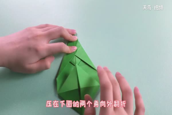 松鼠怎么折 小松鼠的折法