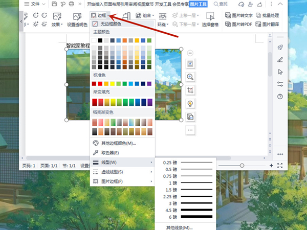 word图片边框怎么设置