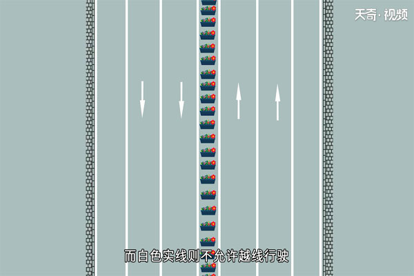 交通标线大全及图解