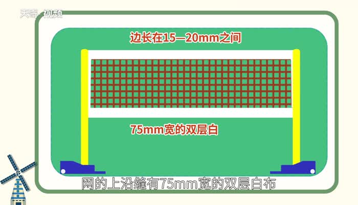 羽毛球网有多高 羽毛球网高多少米