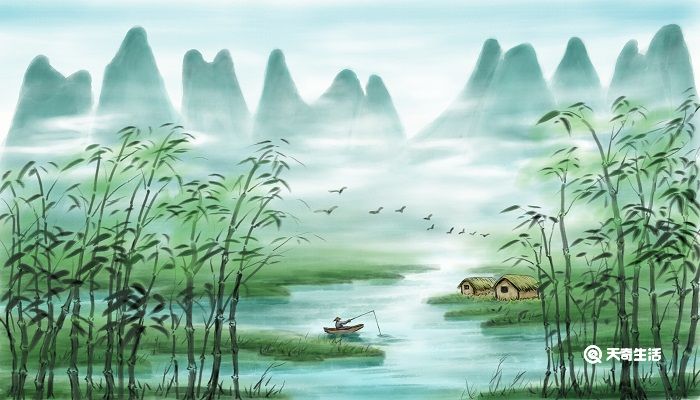 山居秋暝中竹喧的意思 山居秋暝中竹喧是什么意思