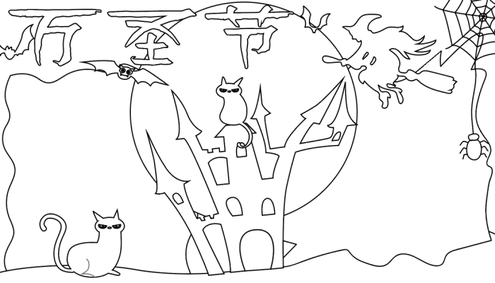 万圣节的手抄报内容 万圣节的手抄报内容的画法