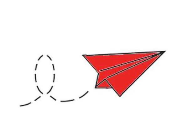 纸飞机怎么画好看又简单 纸飞机的画法步骤