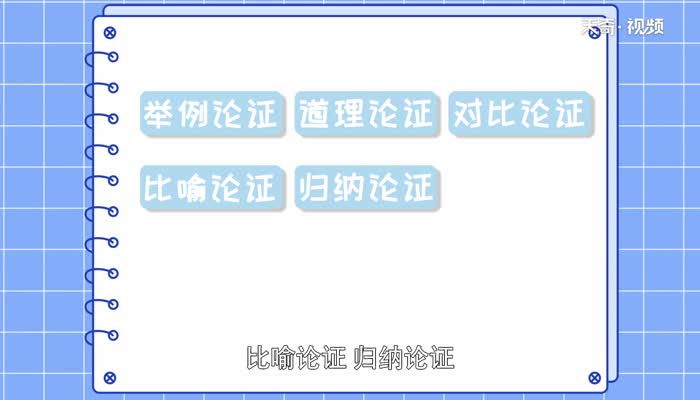 论证方法有哪些 论证的方法有什么