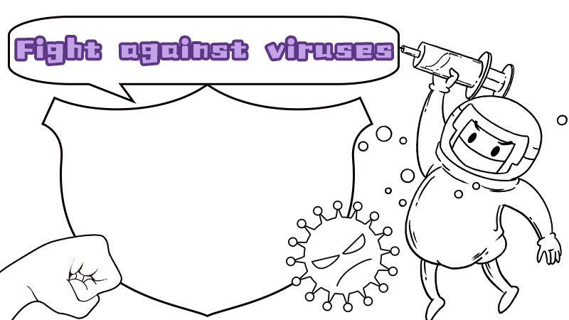 英语防疫情手抄报 英语防疫情手抄报画法