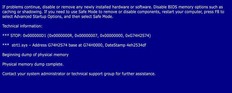 win7蓝屏0x0000000a win7蓝屏0x0000000a的解决方法