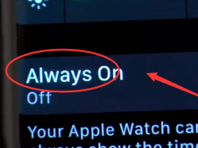 苹果手表常亮怎么设置