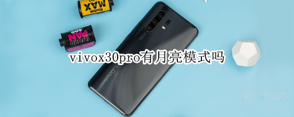 vivox30pro有月亮模式吗