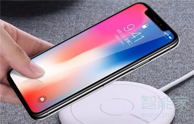 iphonex无线充电设置