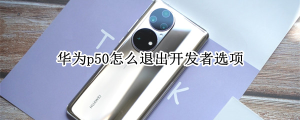 华为p50怎么退出开发者选项