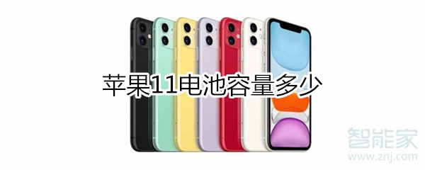 苹果iphone11电池容量