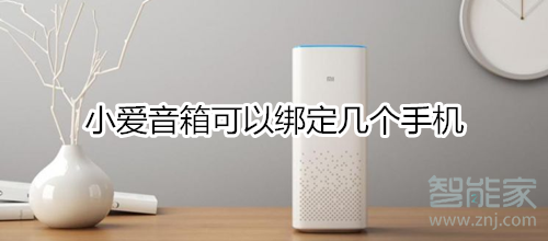 小爱音箱可以绑定几个手机