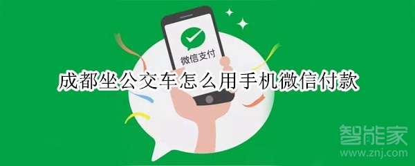 成都坐公交车怎么用手机微信付款