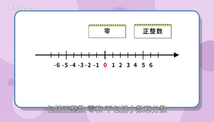 整数包括什么 整数包括什么数