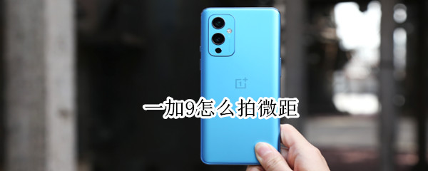 一加9怎么拍微距