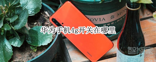 华为手机4g开关在哪里