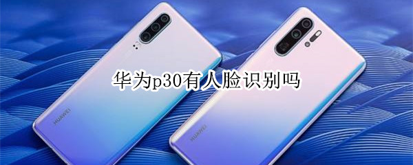 p30有人脸识别吗