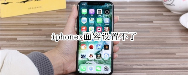 iphonex面容设置不了