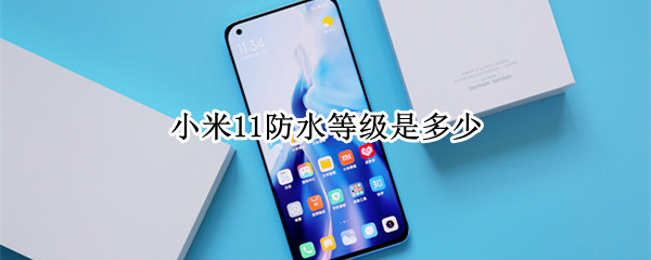 小米11防水等级是多少