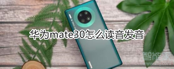 华为mate30怎么读音发音