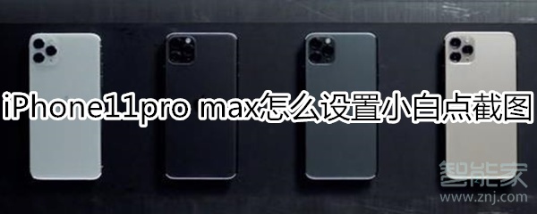 iPhone11pro max怎么设置小白点截图