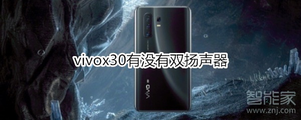 vivox30有没有双扬声器