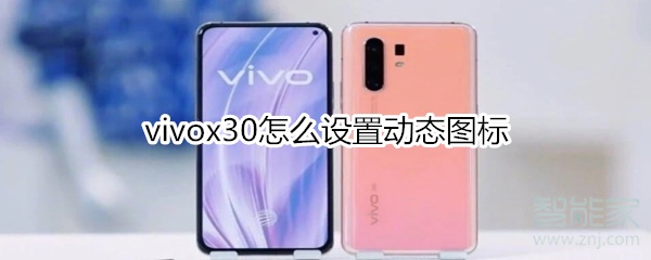 vivox30怎么设置动态图标