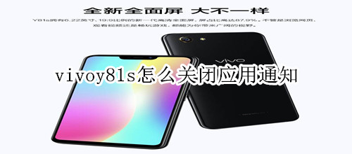 vivoy81s怎么关闭应用通知