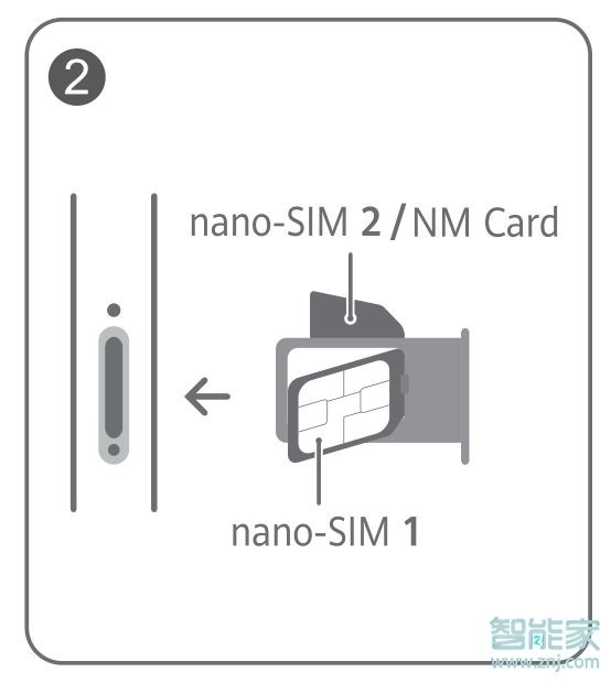 mate30pro怎么插双卡