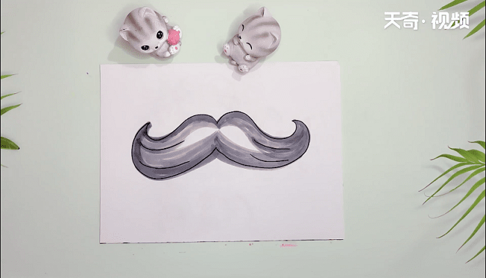 胡须简笔画 胡须画报