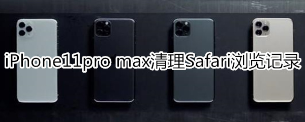 iPhone11pro max怎么清理Safari浏览记录