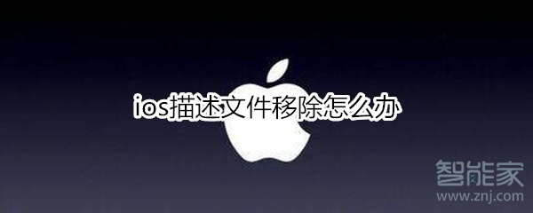 ios描述文件不可移除怎么办