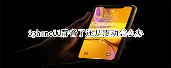 iphone11静音了还是震动怎么办