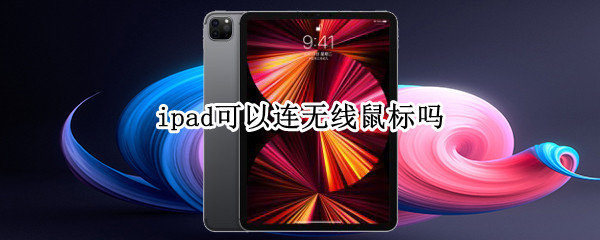 ipad可以连无线鼠标吗