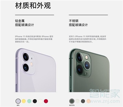 iphone11与iphone11Pro有什么不同