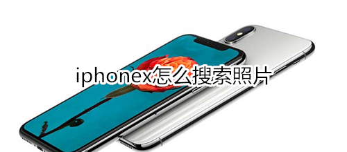 iphonex怎么搜索照片