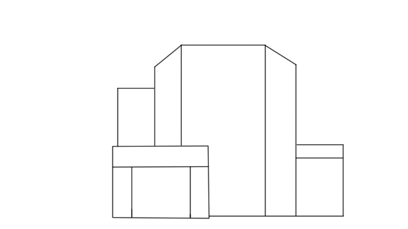 医院简笔画教程怎么画 医院简笔画教程